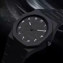Middle Eastern Dopamine Quartz Sports Watch – Unisex Waterproof Stainless Steel