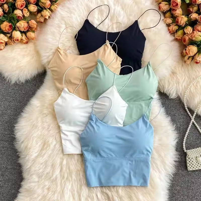 Women's Seamless Padded Camisole Bralette