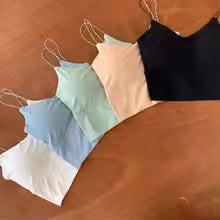 Women's Seamless Padded Camisole Bralette