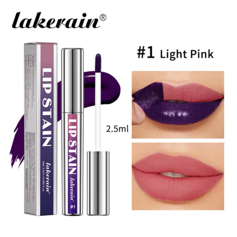 Peel-Off Lip Stain Waterproof Pink Tint