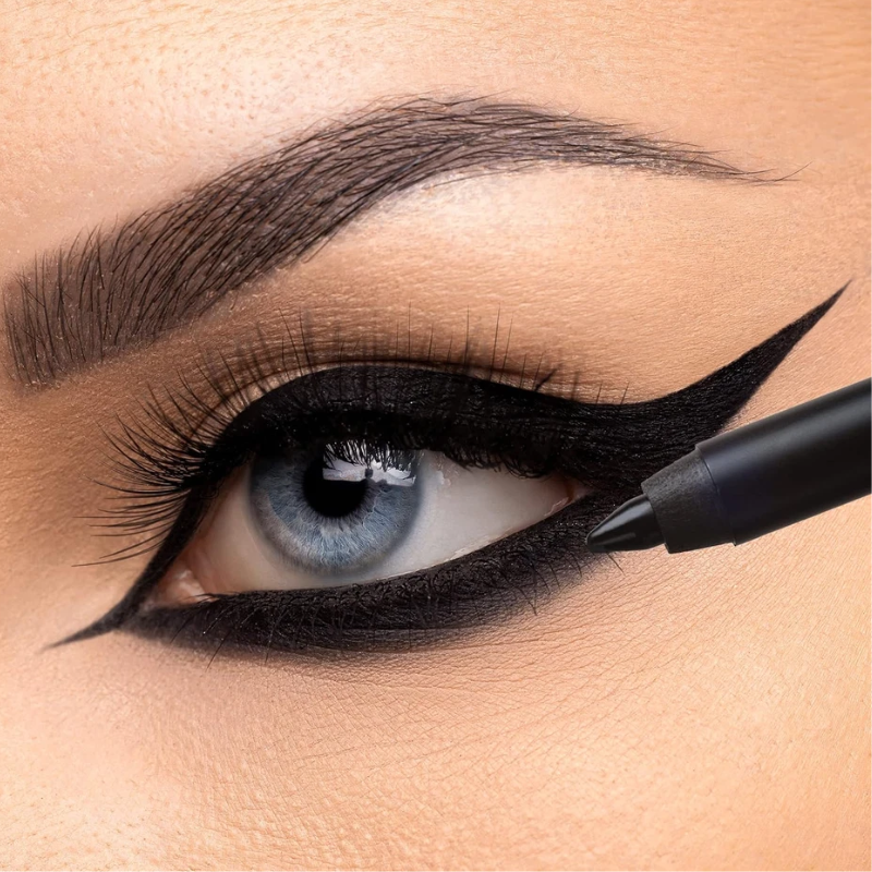 10pcs Waterproof Black Eyeliner Pencils