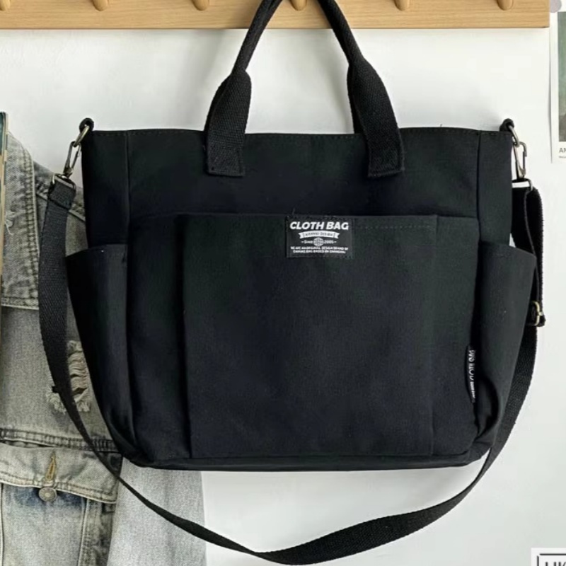 Urban Canvas Capacity Crossbody Bag for Women