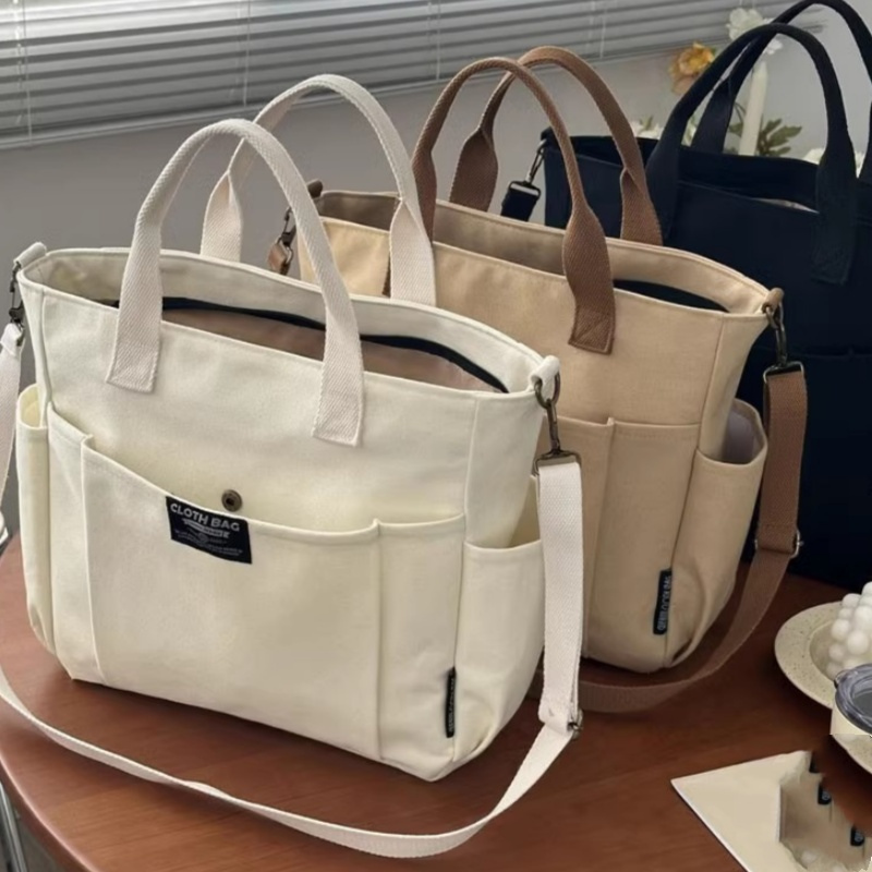 Urban Canvas Capacity Crossbody Bag for Women