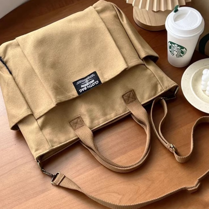Urban Canvas Capacity Crossbody Bag for Women