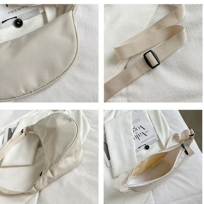 Nylon Hobo Crossbody Tote for Women