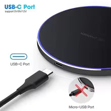 NEW 100W Wireless Charger for iPhone 13 12 11 Xs Max X XR 8 Fast Charging Pad Ulefone Doogee Samsung Note 9 8 S10 Plus S20 21