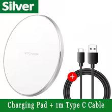 NEW 100W Wireless Charger for iPhone 13 12 11 Xs Max X XR 8 Fast Charging Pad Ulefone Doogee Samsung Note 9 8 S10 Plus S20 21