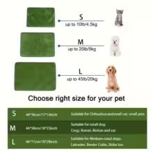 Washable Odor-Control Dog Potty Training Mat