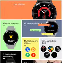 2025 New Bluetooth Call Smart Watches Pro 1.32” Inch 160*160 Custom Dials Sport Men And Woman Health Monitor Smartwatch For Man