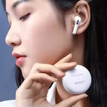 Sony Earphone TWS 9D HIFI Headset Bluetooth Music Earbuds For IPhone Xiaomi IOS Android Wireless Pods Headphones With Mic Cable