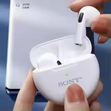 Sony Earphone TWS 9D HIFI Headset Bluetooth Music Earbuds For IPhone Xiaomi IOS Android Wireless Pods Headphones With Mic Cable
