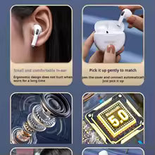 Sony Earphone TWS 9D HIFI Headset Bluetooth Music Earbuds For IPhone Xiaomi IOS Android Wireless Pods Headphones With Mic Cable