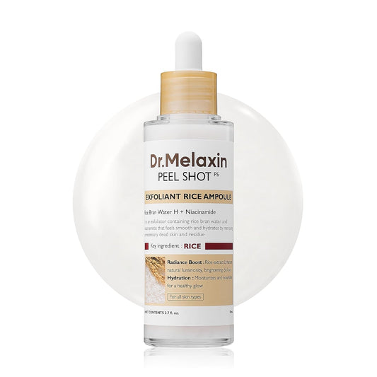 Dr. Melaxin Rice Exfoliating Serum – Hydrating, Pore-Minimizing & Blackhead Removal Skincare