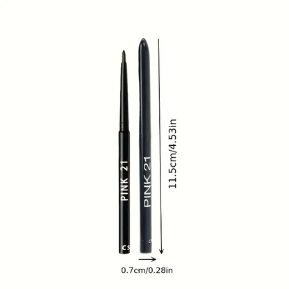 10pcs Waterproof Black Eyeliner Pencils