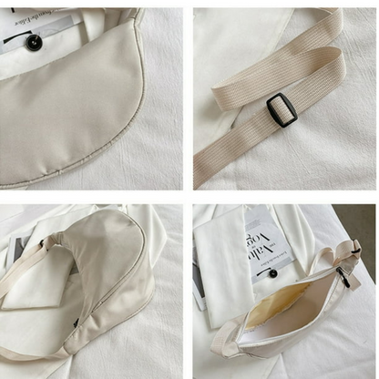 Nylon Hobo Crossbody Tote for Women